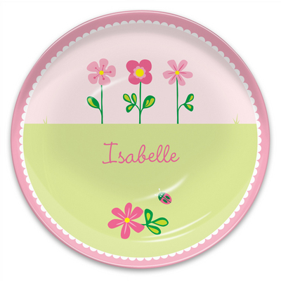 Garden Melamine Plate